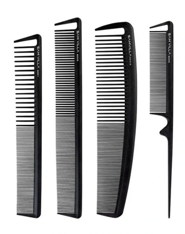 Sam Villa Signature Series 8 Piece Comb Set