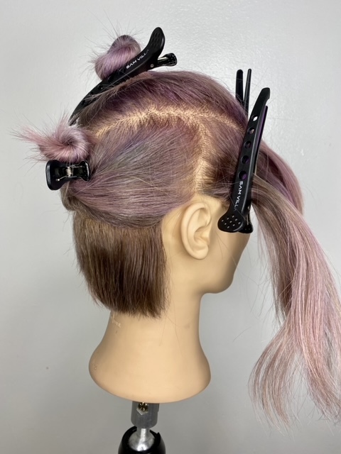 The Bixie haircut step by step