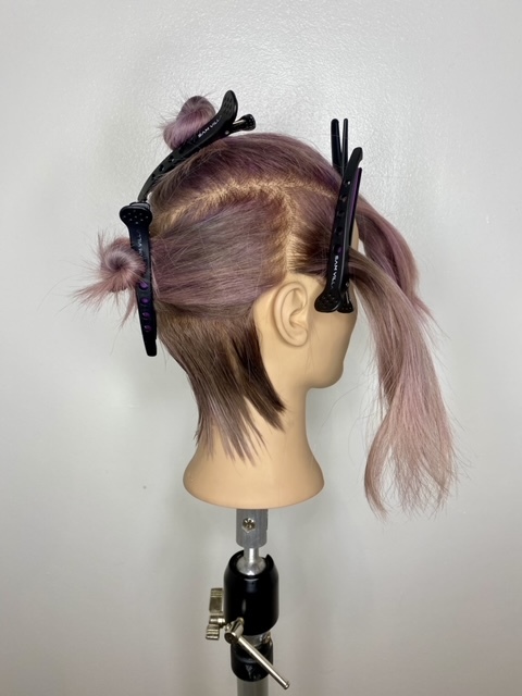 The Bixie haircut step by step