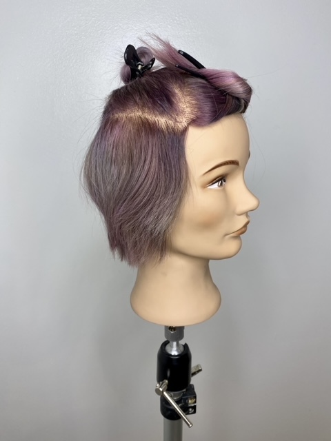 The Bixie haircut step by step