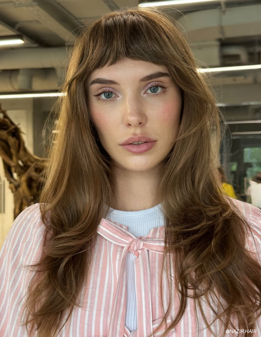 The Flattering Fringe Based on Face Shape