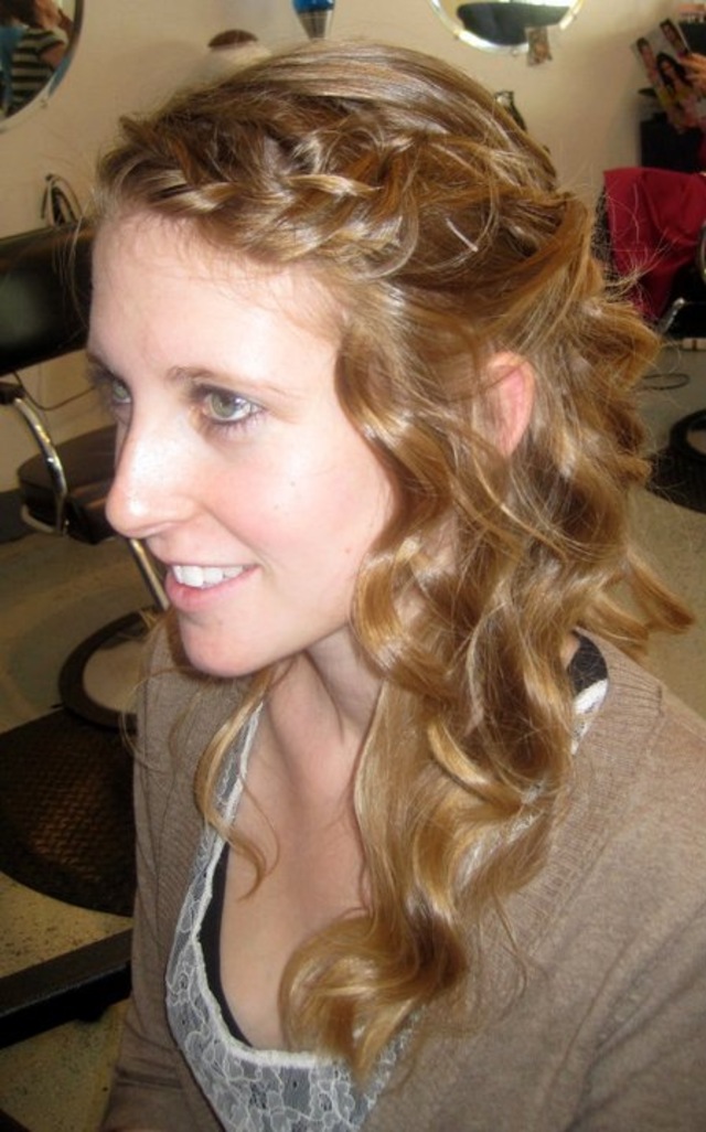 Earth Girl Braid for Prom