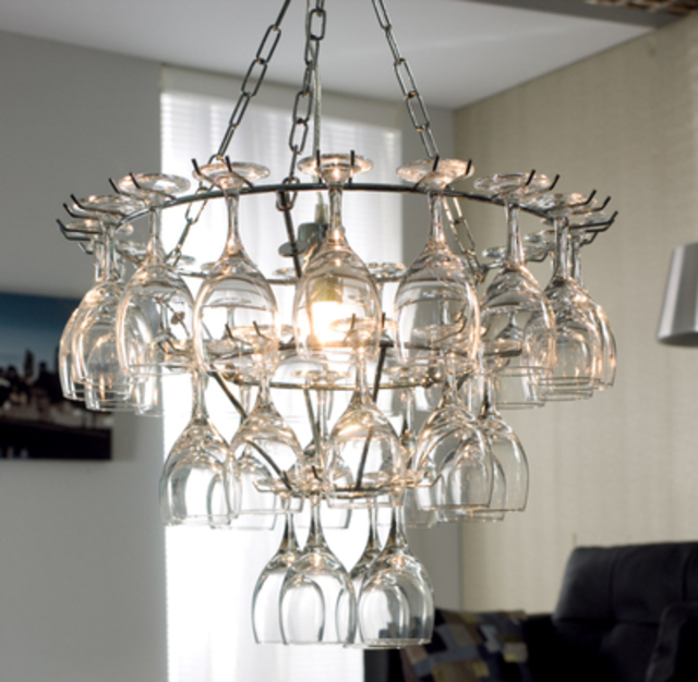Wine-glass-chandelier