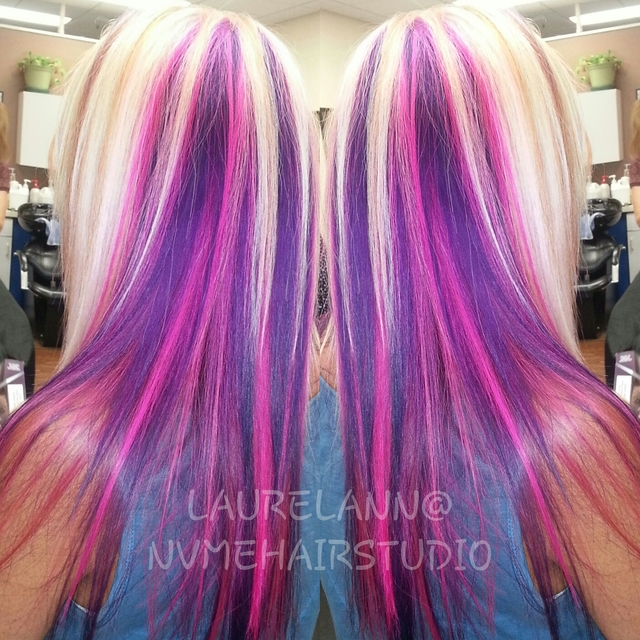 Pink and Purple