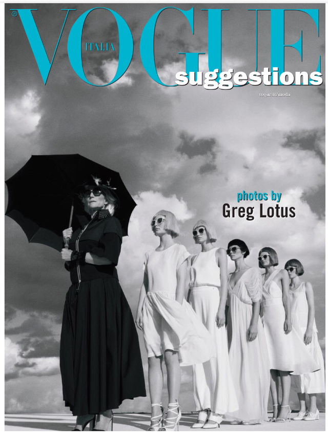 Italian vogue shot by Greg Lotus ❤️