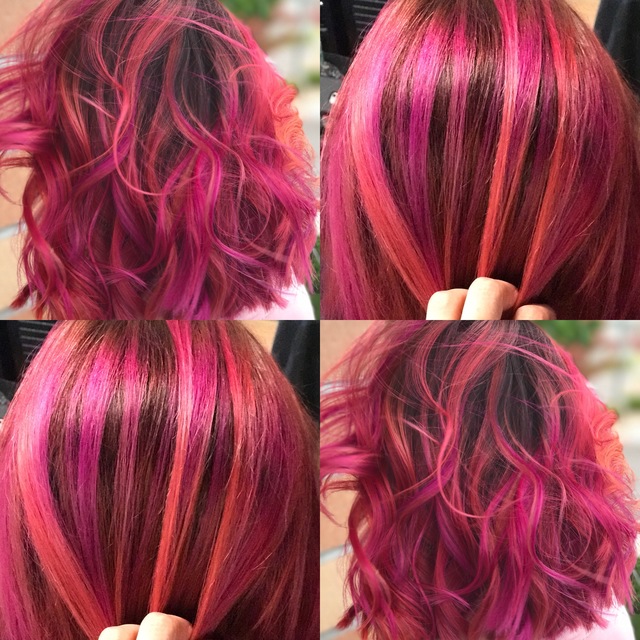 Pink fall