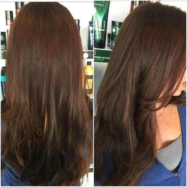 Chocolate brunette for fall