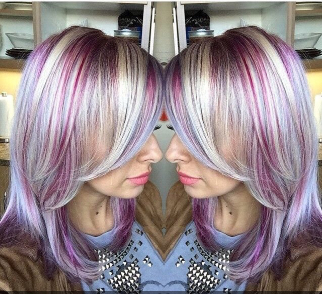 Schwarzkopfprofessionalusa, unicorn hair, permanent pastels 