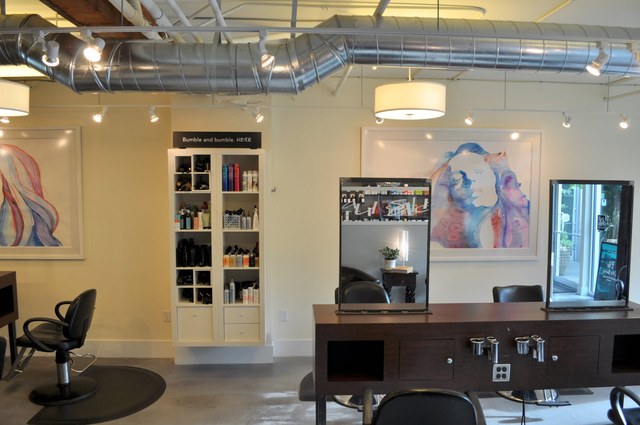 inside the salon
