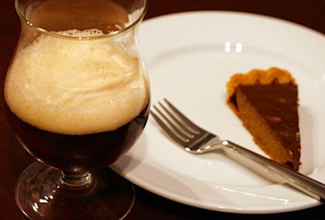 Beer and pie