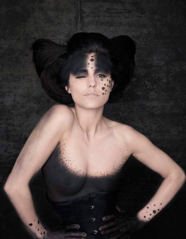 Model Tinna, mua Sigurlín, Hair by me, Photo Anna Kristin