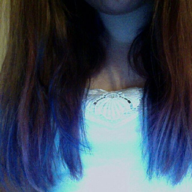 straight long hair