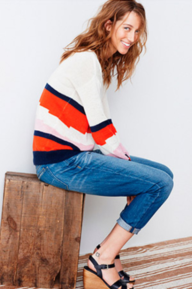 Striped-Sweater