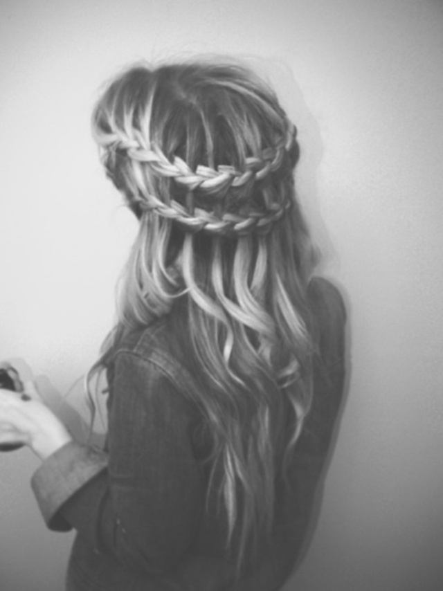 waterfall braids