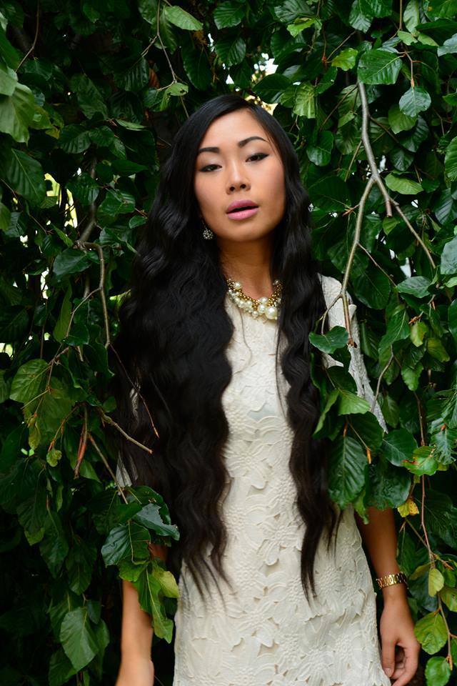 Ling Ling with Leaves