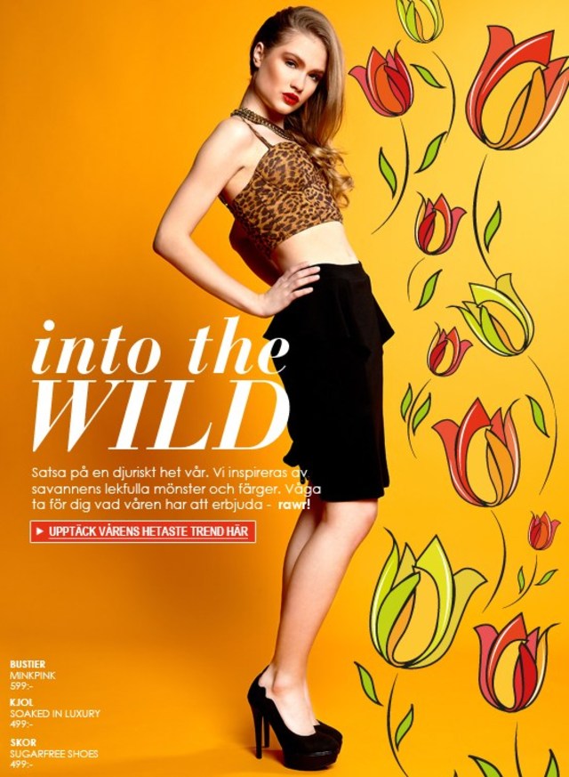 in to the wild.  Hair&amp;makeup by me.