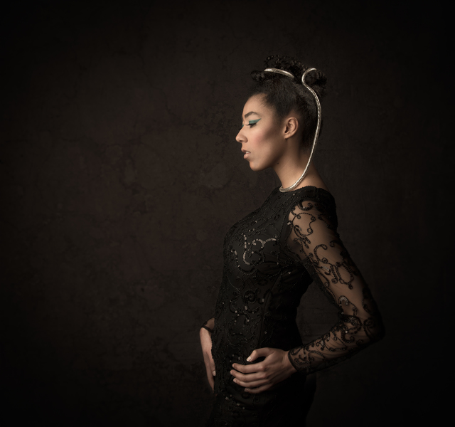 black bridal collection