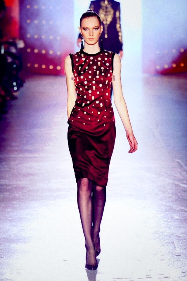 Fall Fashion Red Wine