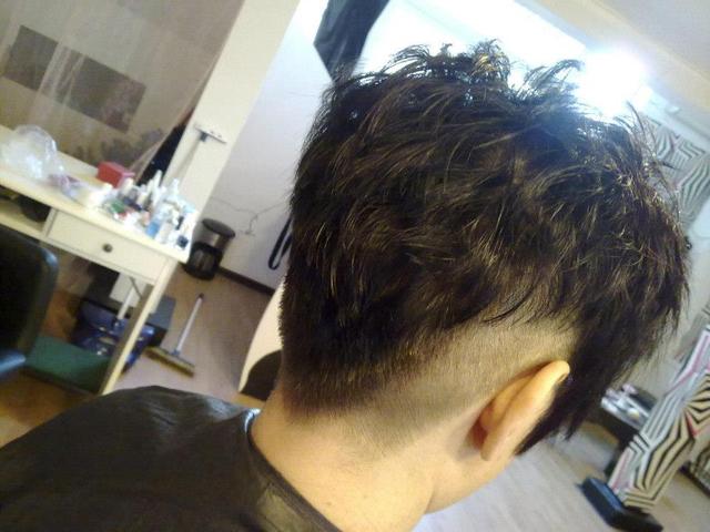 short haircut