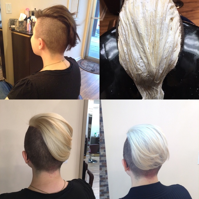 First application of COLOR.ME BY KEVIN.MURPHY powder.lightener Beautybyboniface 

