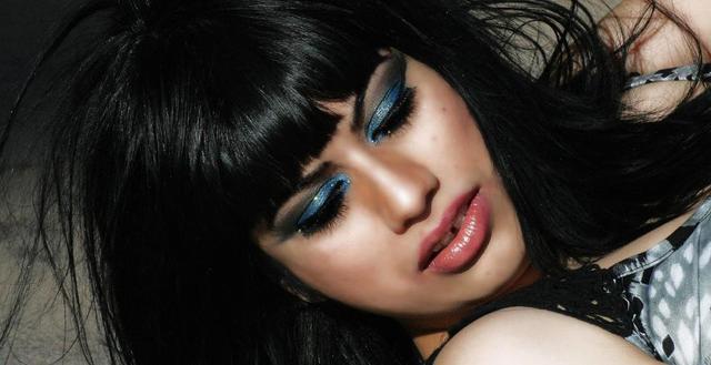 Black Hair with bangs