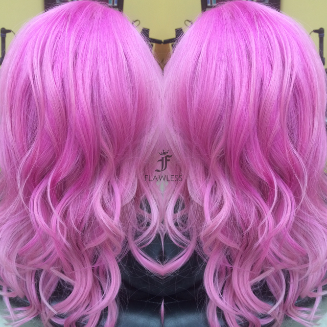 Pink hair 