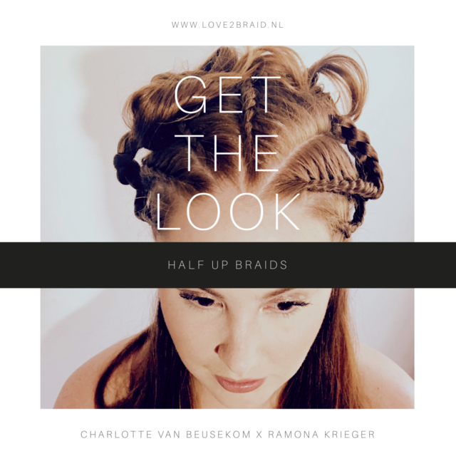 get-the-look 'Half up braids''