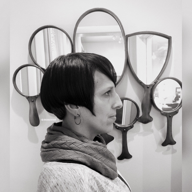 MOD HAIRCUT- cut, style, and photography by Jordan Cox Hair. 