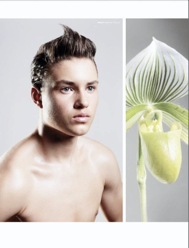 Flower inspired mens cuts Georgie Magazine