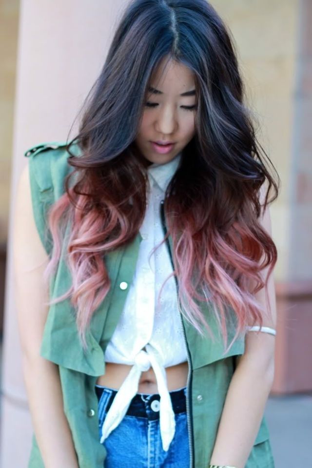 Dip Dye hair