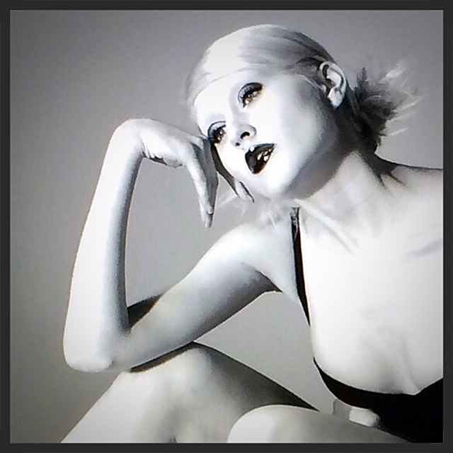 Hair, idea, make up and styling by Guppi Ra.      Model Lovise Helvig.   Photograpy by Ole Henrik Kalviknes