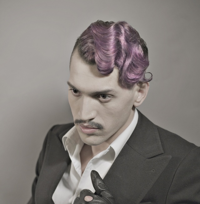men cut colour