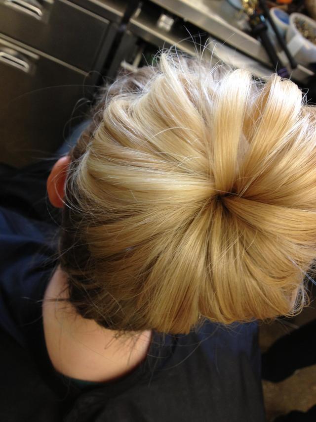 Sock Bun Inspired 