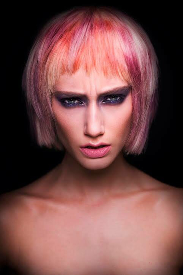 Hair- josh Angell -Salon-French revolver studio -photo- Calypso Paoli -makeup- gee gee -model - Holly pocket 