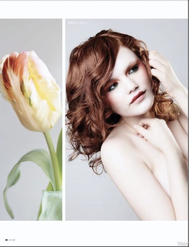 Flower inspired undo's for Georgie Magazine