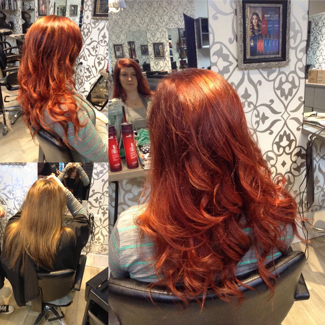 Firey red bombshell
