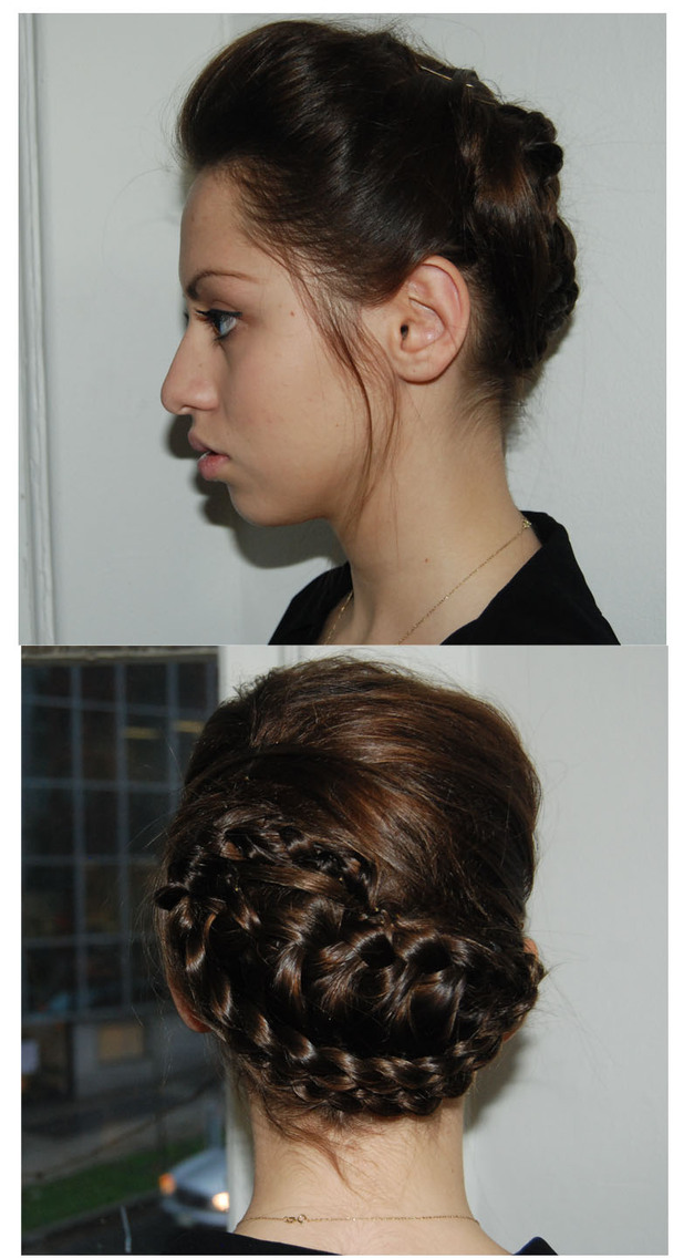 Braided up-do