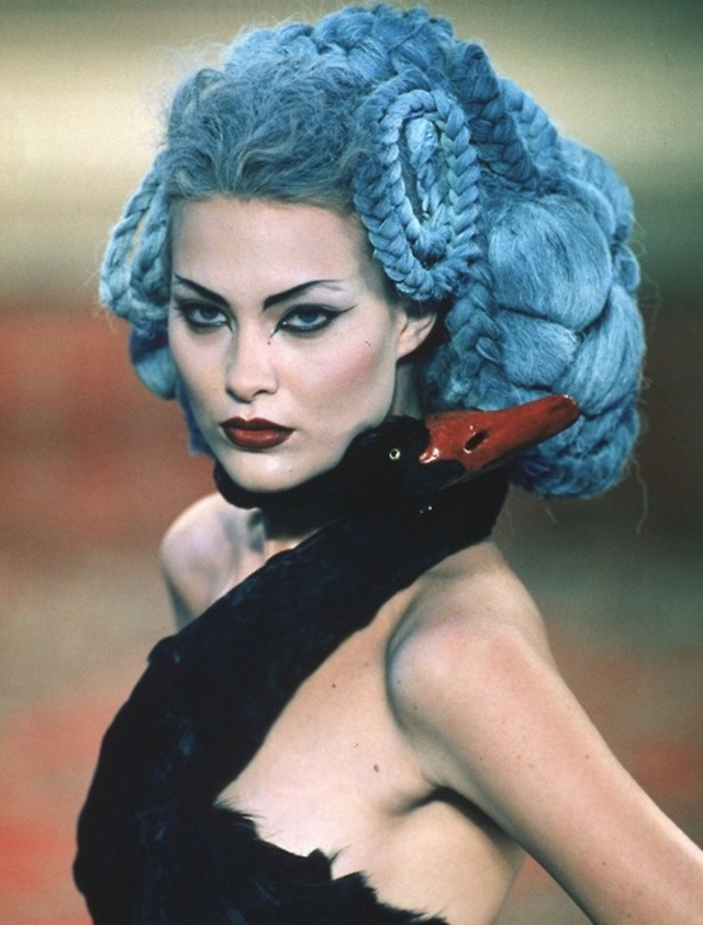 model hair