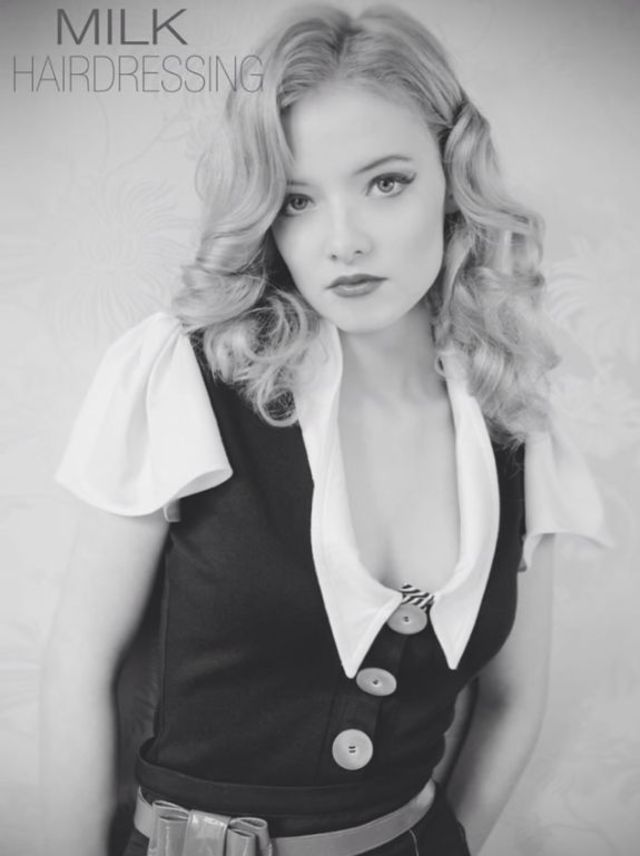 1950s hair by Roy Rogers