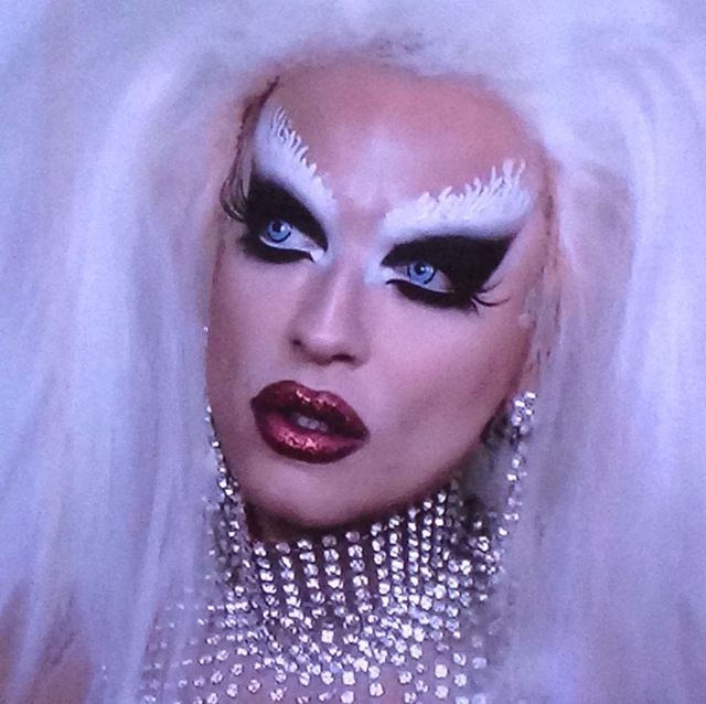 Air Brush Make Up. platinum Wig. 