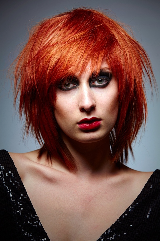 Vann.Edge Salon 
Hair by William Edge & Lisa Vann 
Make up Lawrie Wallace 