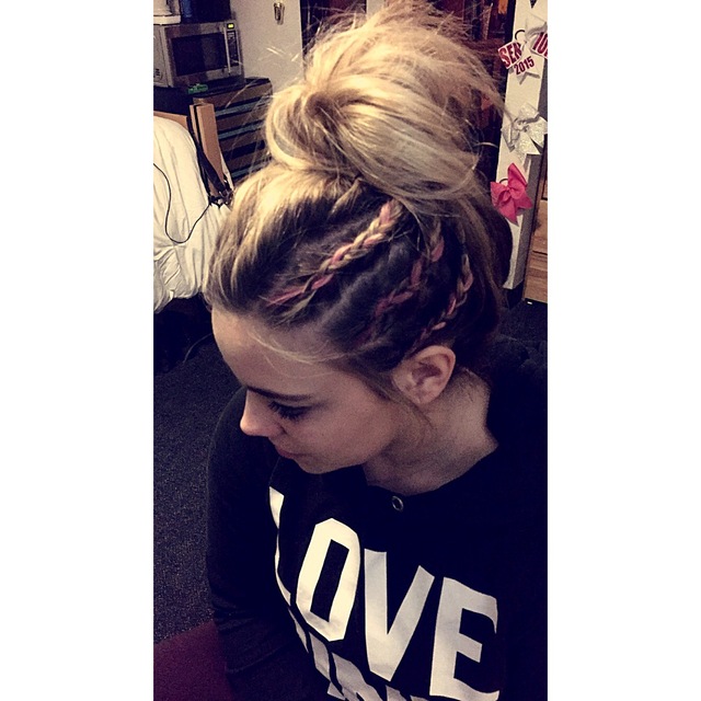 Colorbug Tight Braids + Bun