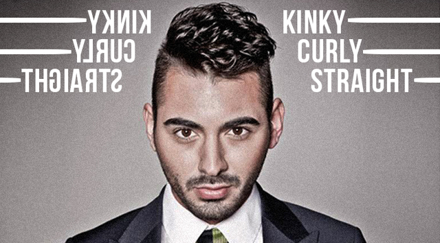KinkyCurlyStraightBangstyle