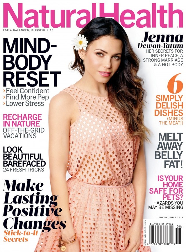 Jenna Dewan Tatum | Natural Health Magazine 2014