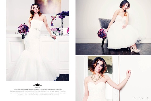 Photoshoot for Blush Magazine