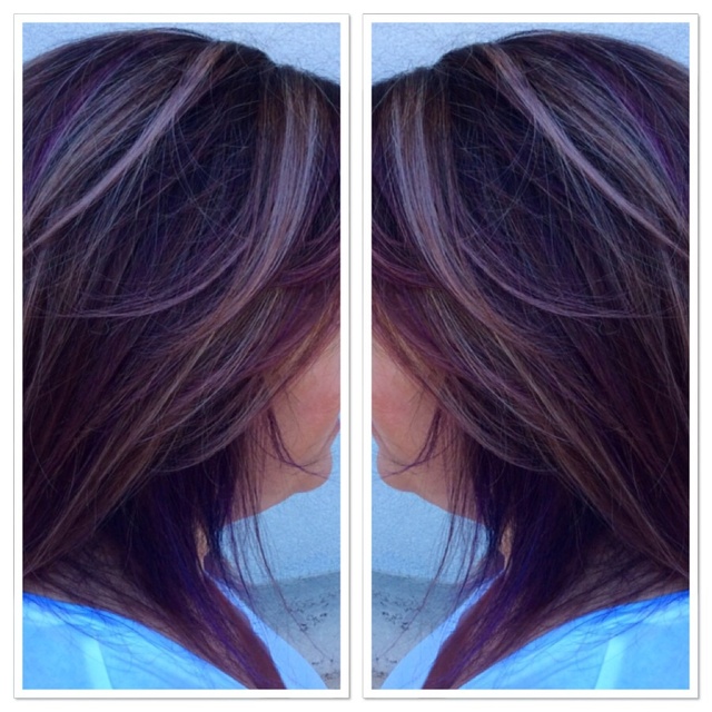 Shades of violet