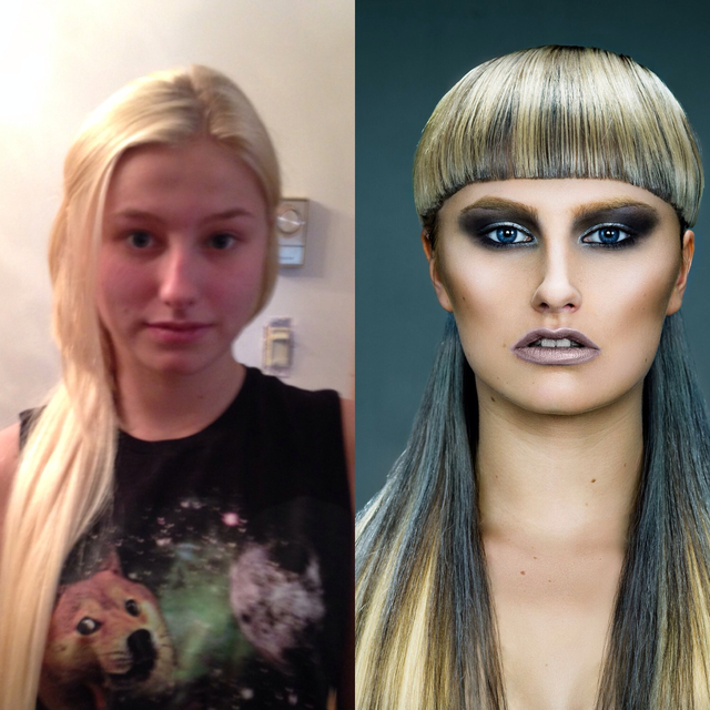 Before and after 