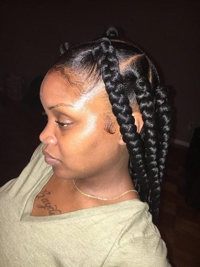 baby doll braids
