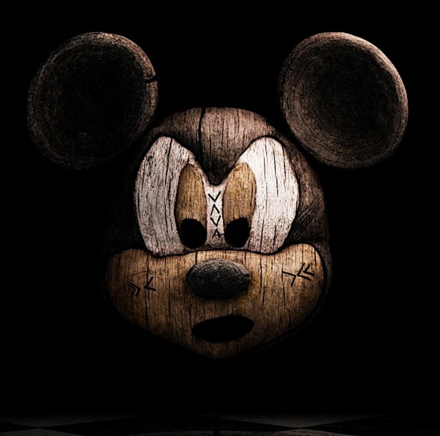 woodcarvedevilmickey