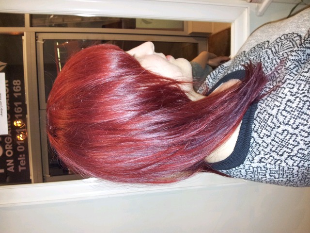 2 tone.... red / purple